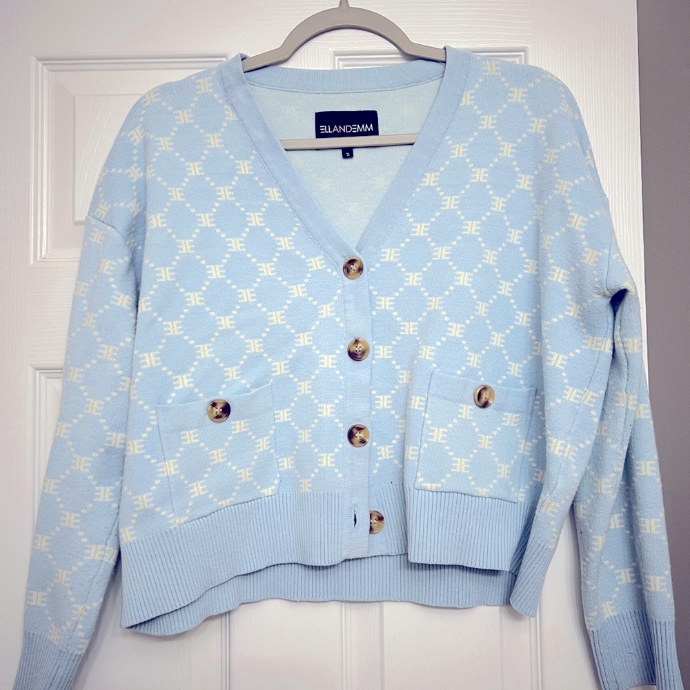 Ellandemm monogram Cardigan Small